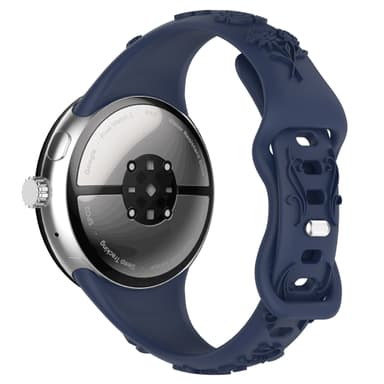 Silikonarmbånd for Google Pixel Watch 2 Blå