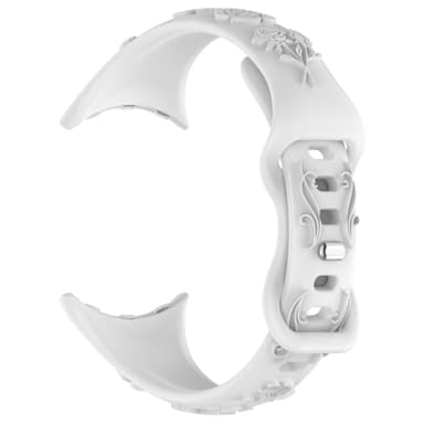 Silikonarmbånd for Google Pixel Watch 2 Hvit