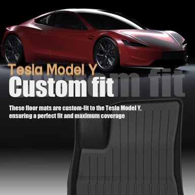 Matter til gulv og bagasjerom i Tesla Model Y