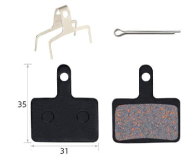 Sykkel bremseklosser skive for Shimano Deore M315 /M355 /M375