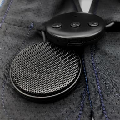 Pannebånd med Bluetooth-hodetelefoner og mikrofon Mørke blå