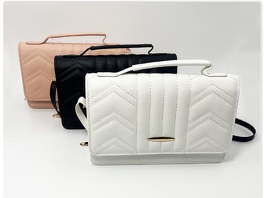 Single Skulder Crossbody Bag for kvinner Sort