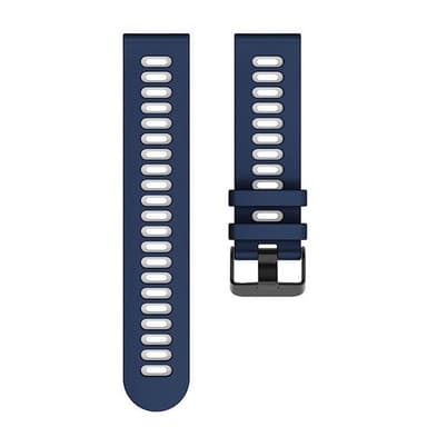 Twin klokkereim til Amazfit GTR (42mm) - Blå/hvit