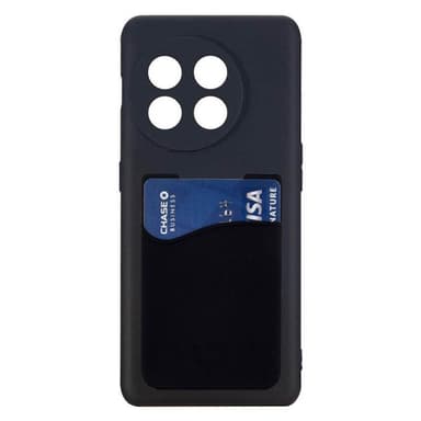 Silikon deksel med kortholder OnePlus 13R - Svart