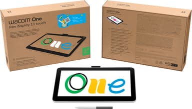 Wacom One 13 Mac/PC/Chromebook/Android skjerm m. penn