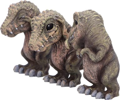 Nemesis Now Three Wise actionfigurer (Tyrannosaurus Rex, 3-pakning)