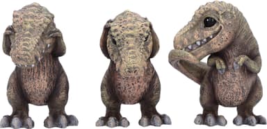 Nemesis Now Three Wise actionfigurer (Tyrannosaurus Rex, 3-pakning)