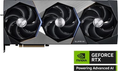 MSI GeForce RTX 5080 SUPRIM SOC 16GB grafikkort