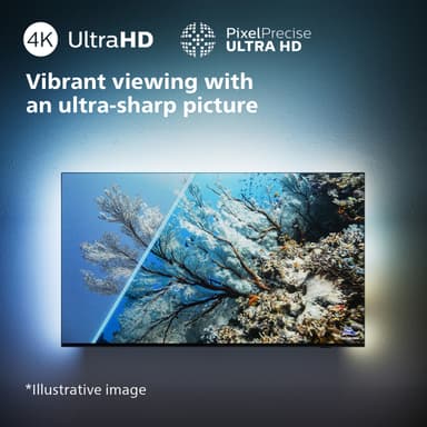 Philips 43" PUS8349 4K LED Ambilight TV (2024)