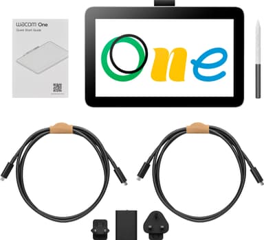 Wacom One 12 Mac/PC/Chromebook/Android skjerm m. penn