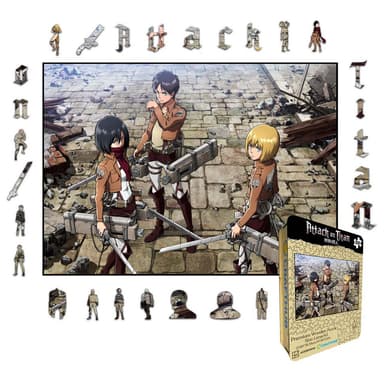 Crafthub Attack on Titan puslespill ()