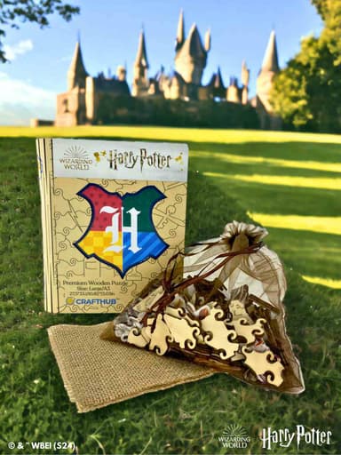 Crafthub Harry Potter puslespill (Hogwards Crest - House Pride)