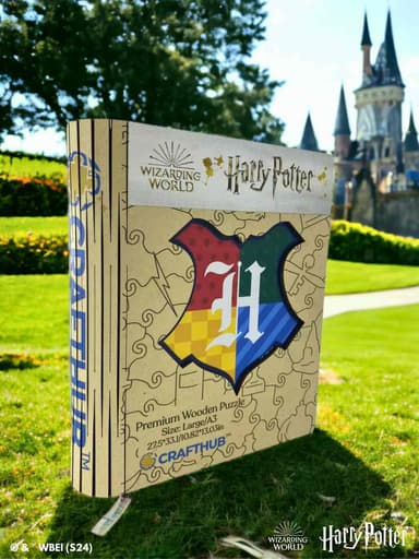 Crafthub Harry Potter puslespill (Hogwards Crest - House Pride)