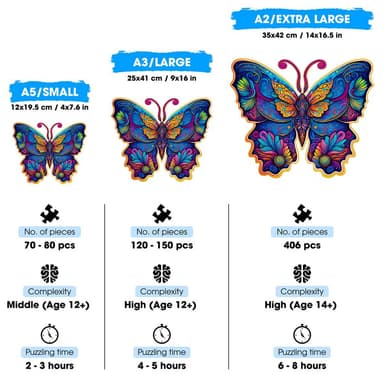 Crafthub Galaxy Butterfly puslespill
