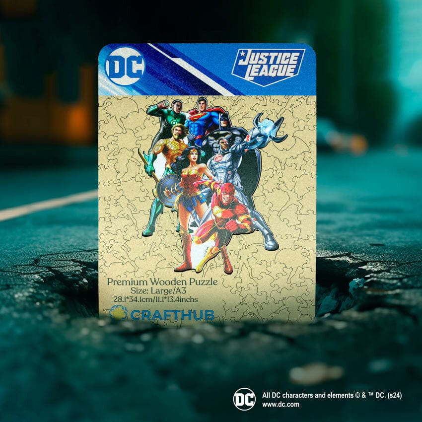 Crafthub Justice League puslespill (Legends)