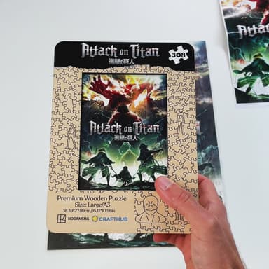 Crafthub Attack on Titan puslespill (Final Battle Assault on Trost)