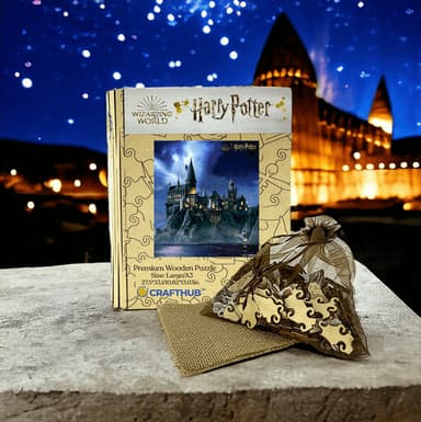Crafthub Harry Potter puslespill (Magical Castle)