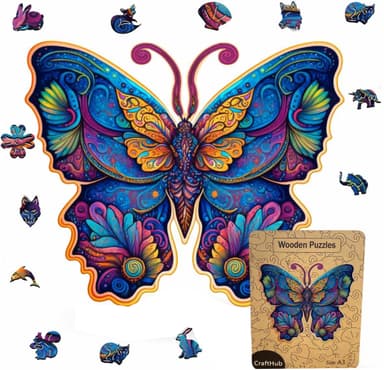 Crafthub Galaxy Butterfly puslespill