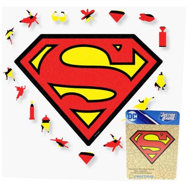 Crafthub Superman puslespill (Logo)