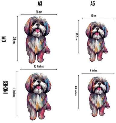 Crafthub Shih Tzu Dog puslespill