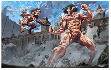 Crafthub Attack on Titan puslespill (Eren vs Armored Titan)