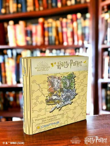 Crafthub Harry Potter puslespill (Hogwards Crest - Romance)