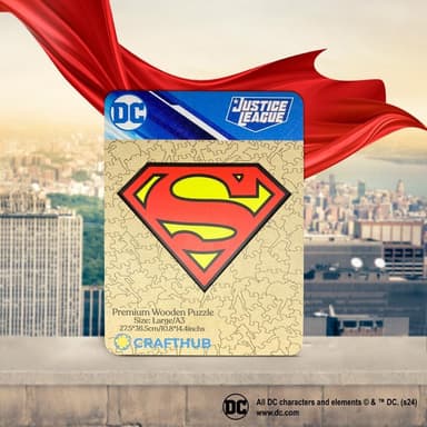 Crafthub Superman puslespill (Logo)