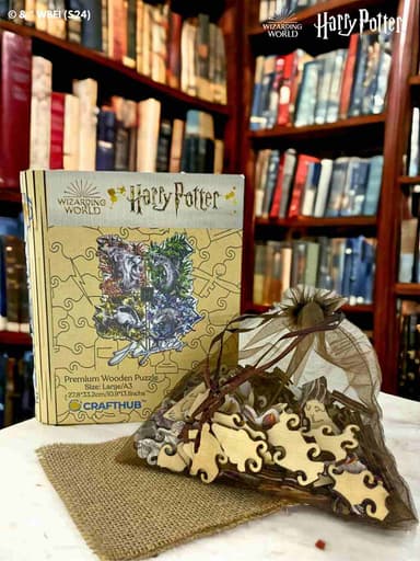 Crafthub Harry Potter puslespill (Hogwards Crest - Romance)