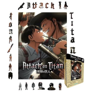 Crafthub Attack on Titan puslespill (The Battle of Trost District)