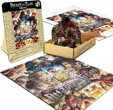 Crafthub Attack on Titan puslespill (Heroes of Paradis Island)