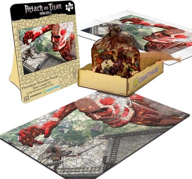 Crafthub Attack on Titan puslespill (Eren Colossal Titan)