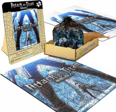 Crafthub Attack on Titan puslespill (Guardian of the Cavern)