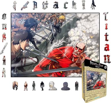 Crafthub Attack on Titan puslespill (Titan Encounter)