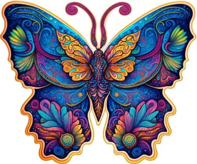 Crafthub Galaxy Butterfly puslespill