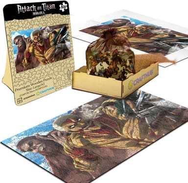 Crafthub Attack on Titan puslespill (The Armored Titan Fight)