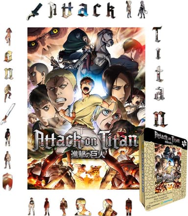 Crafthub Attack on Titan puslespill (Heroes of Paradis Island)