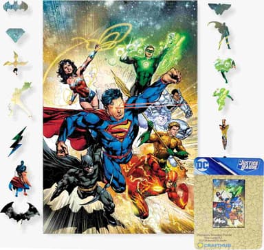 Crafthub Justice League puslespill (Heroes)