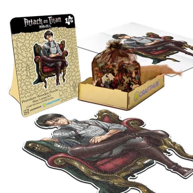 Crafthub Attack on Titan puslespill (Levi Ackerman)