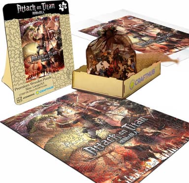 Crafthub Attack on Titan puslespill ()