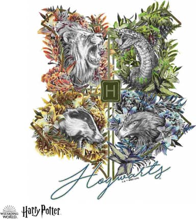 Crafthub Harry Potter puslespill (Hogwards Crest - Romance)