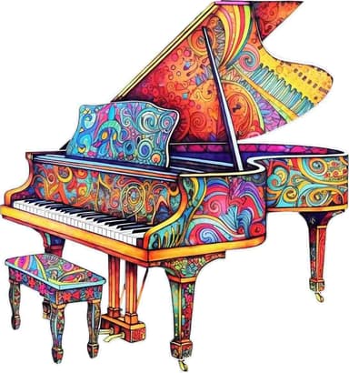 Crafthub Piano puslespill