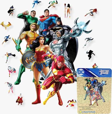 Crafthub Justice League puslespill (Legends)
