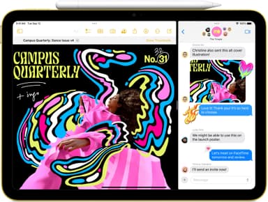 iPad 10,9" (10. gen) 256GB WiFi (gul)