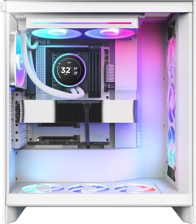 NZXT Kraken 280 Elite V2 RGB CPU vannkjøler (hvit)