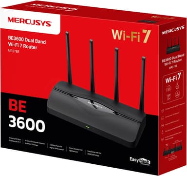 Mercusys MR27BE BE3600 Wi-Fi 7 router
