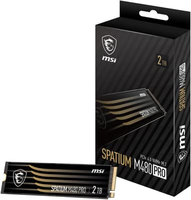 MSI Spatium M480 Pro M.2 SSD (2 TB)