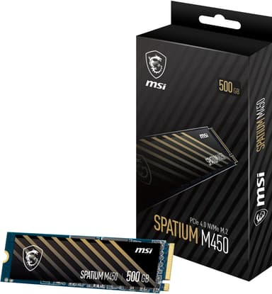 MSI Spatium M450 M.2 SSD (500 GB)