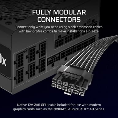 Corsair RM1000x strømforsyningsenhet 1000 W