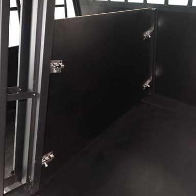Trekker Hundebur XXL 104x90.5x69.5cm, Svart