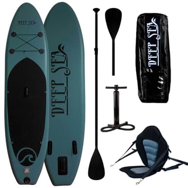 Deep Sea SUP Brett Sett Kayak pro 300cm, Grøn